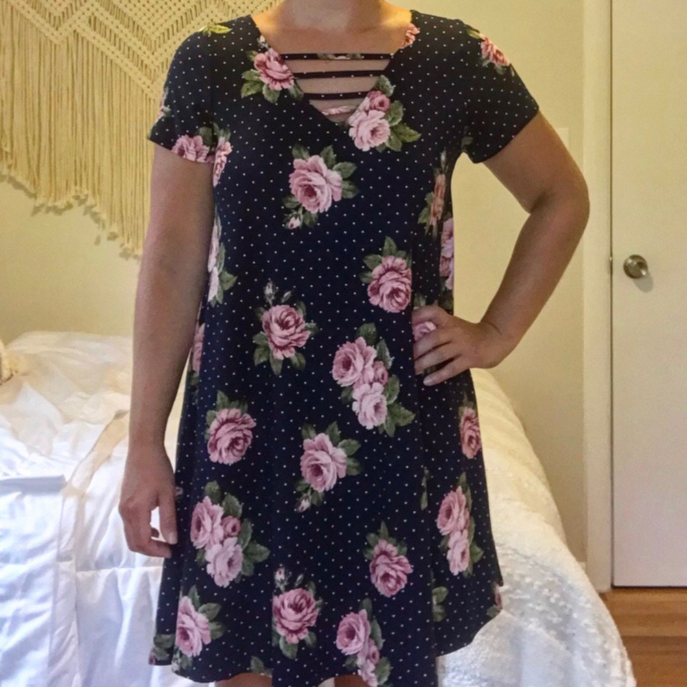 Floral flowy dress
